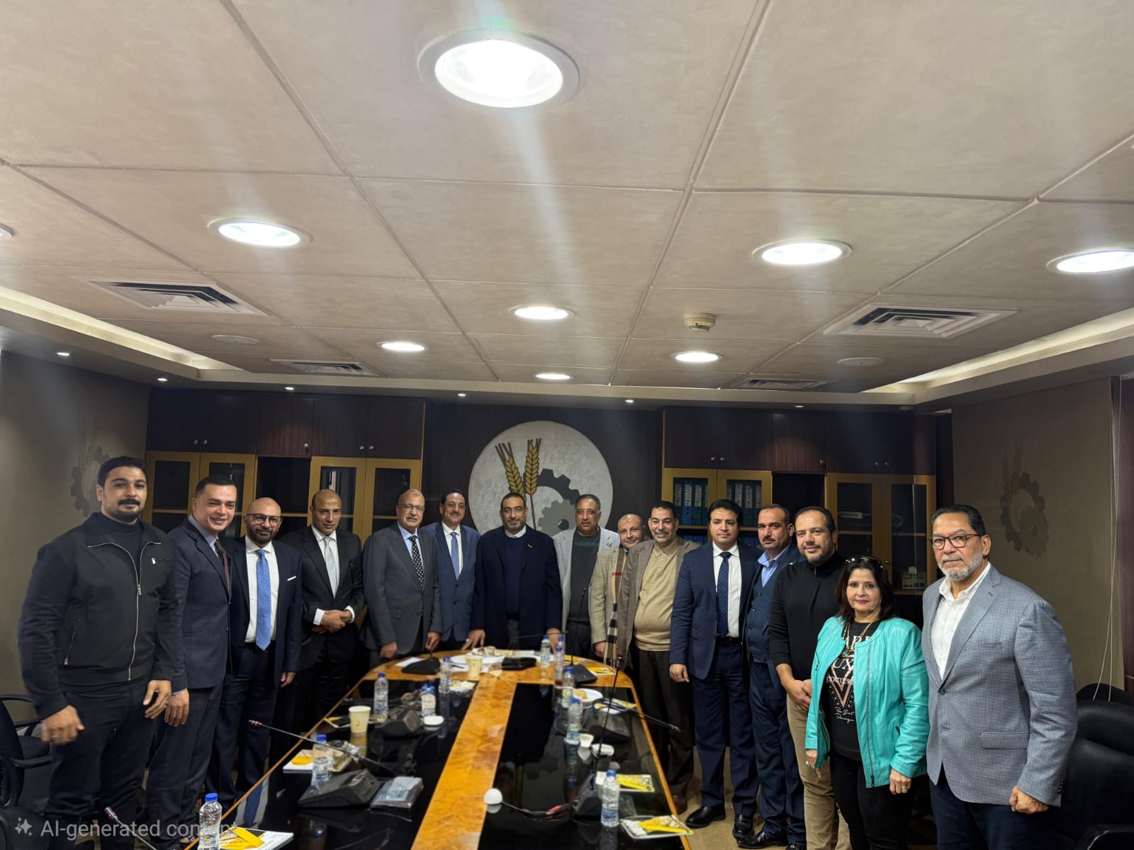 تم اليوم انعقاد الاجتماع الاول لمجلس ادارة الغرفة وذلك للدورة الانتخابية الجديدة (2026-2029)